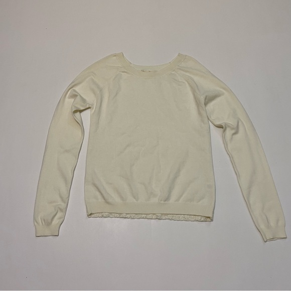 Under Skies Sweaters - ⭐️ Under skies cream long sleeve sweater size small.